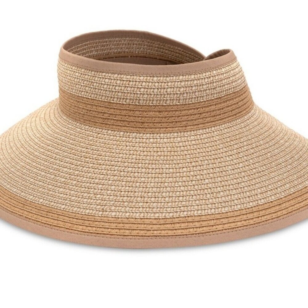 I.n.c. International Concepts Women's Roll-up Straw Visor Women's OS Natural